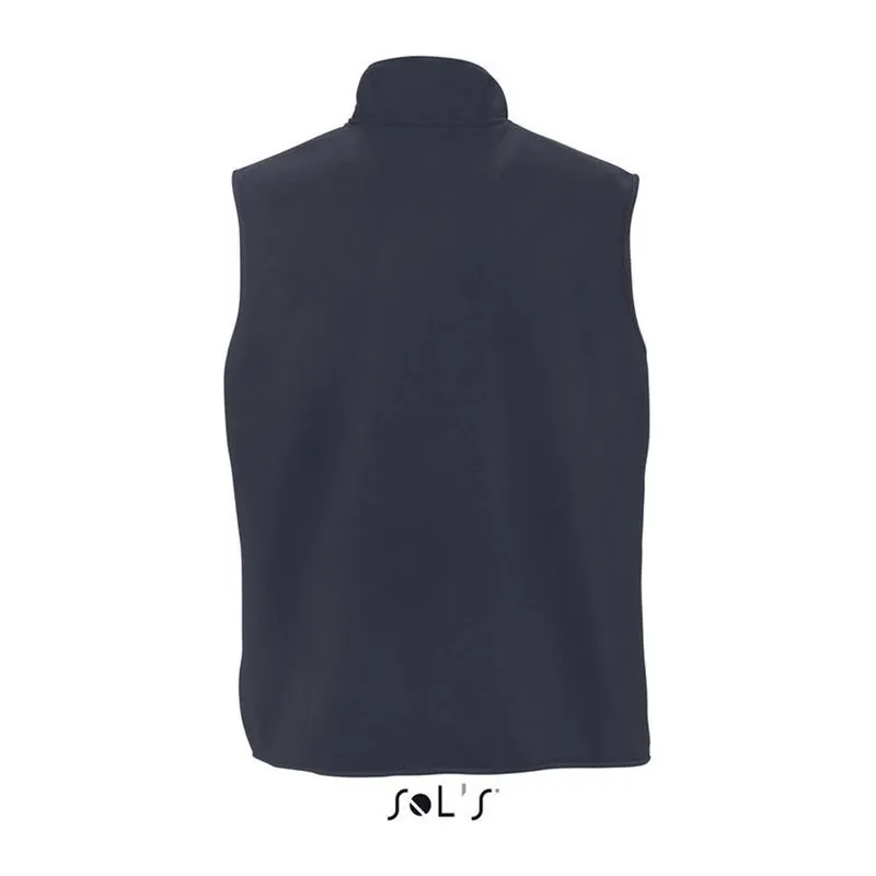 SOL'S NORWAY - UNISEX SLEEVELESS FLEECE CARDIGAN