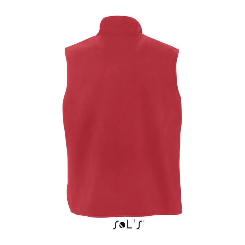 SOL'S NORWAY - UNISEX SLEEVELESS FLEECE CARDIGAN