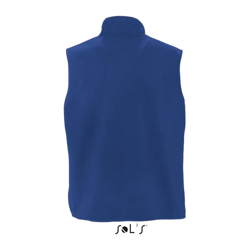 SOL'S NORWAY - UNISEX SLEEVELESS FLEECE CARDIGAN