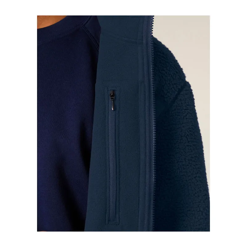Brooker unisex relaxed fit sherpa jacket