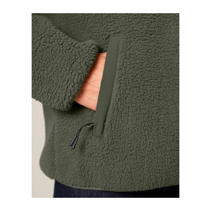 Brooker unisex relaxed fit sherpa jacket