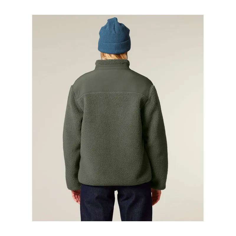 Brooker unisex relaxed fit sherpa jacket