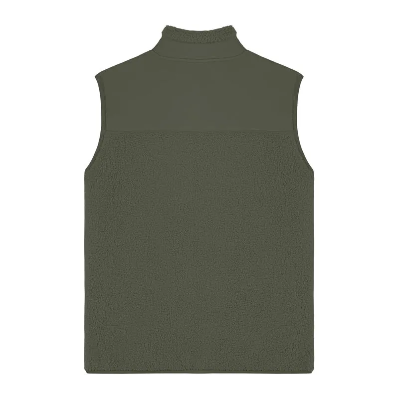 Liner unisex sleeveless sherpa jacket