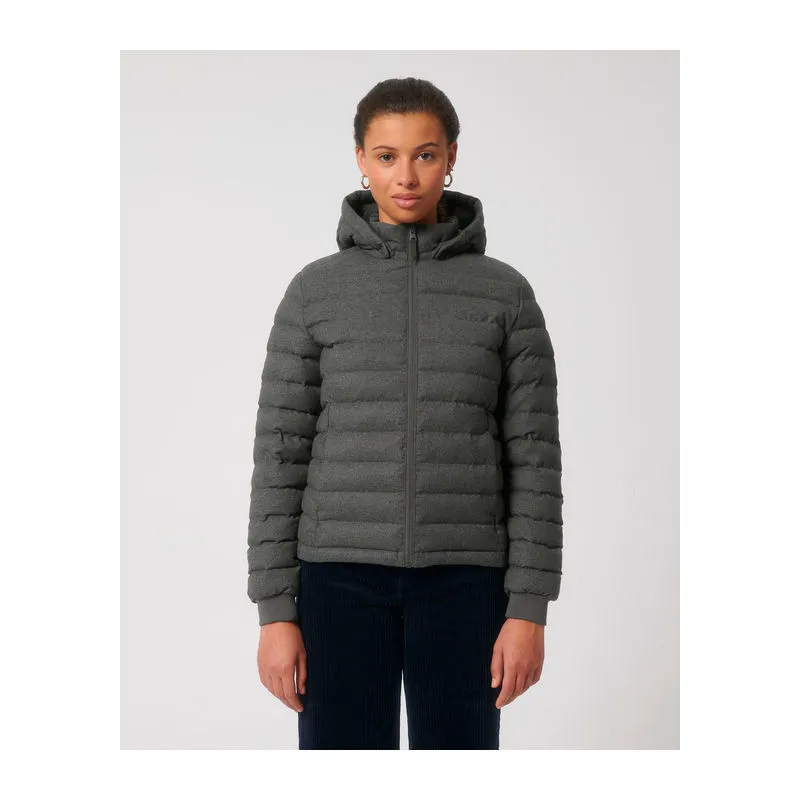 Stella Voyager wool-like women's padded jacket