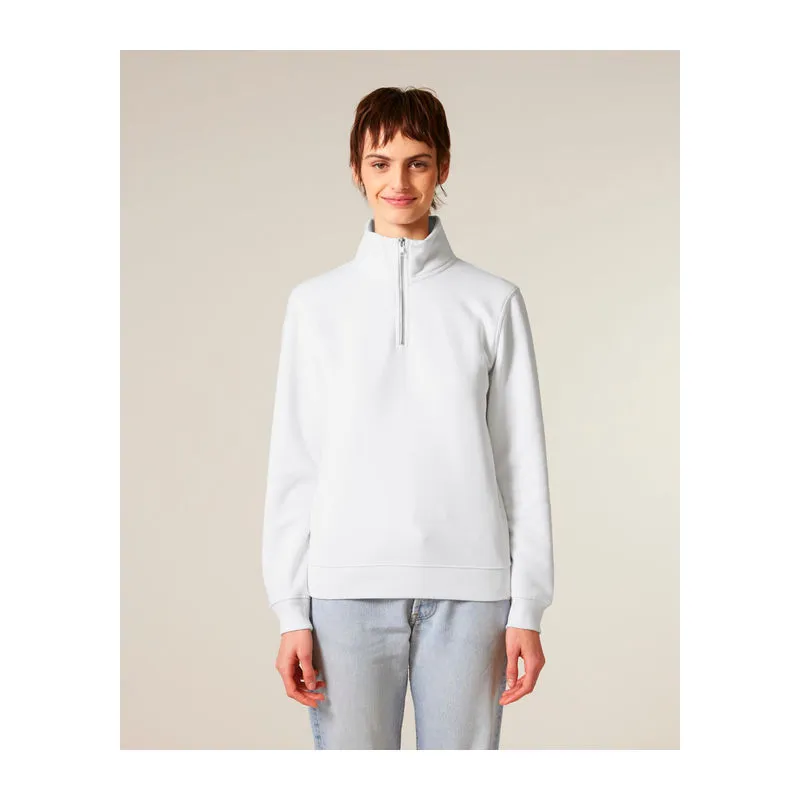 Trucker 2.0 unisex quarter zip sweatshirt