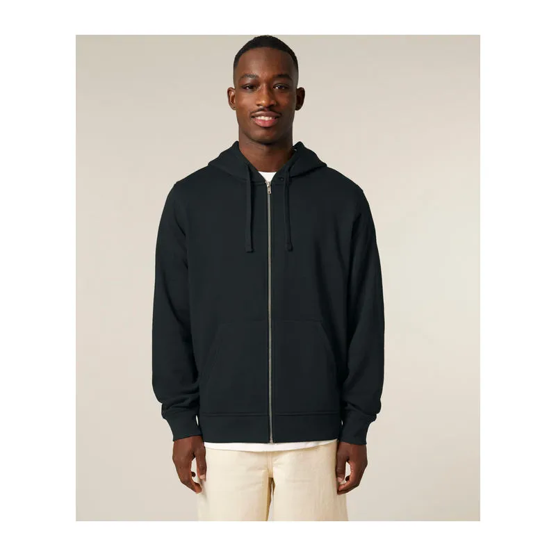 Mixer unisex zip-thru hoodie