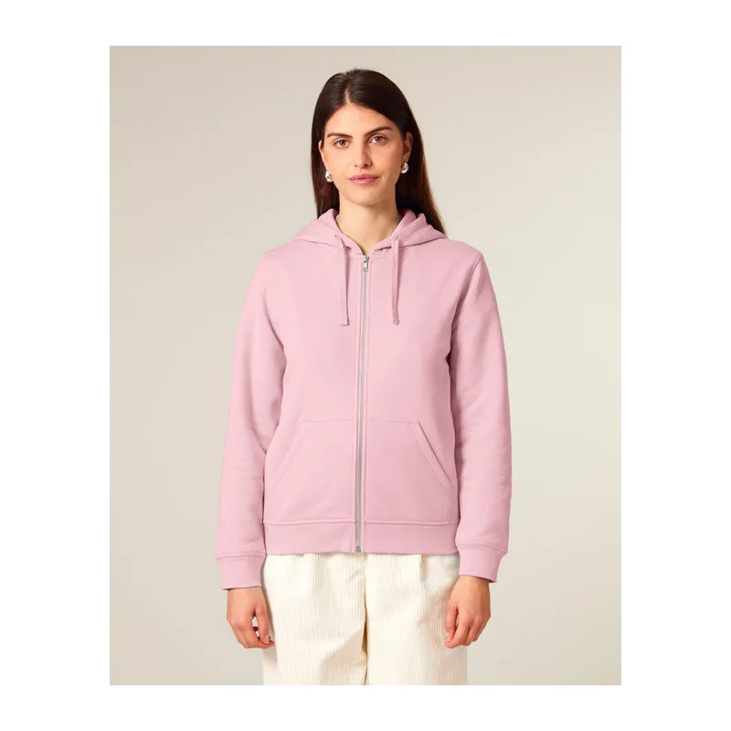 Mixer unisex zip-thru hoodie
