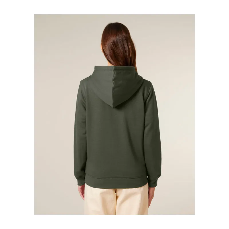 Mixer unisex zip-thru hoodie