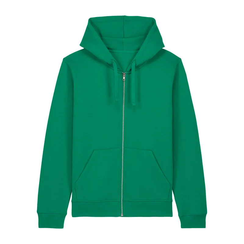 Mixer unisex zip-thru hoodie