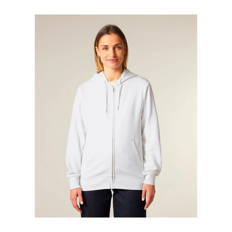 Connector 2.0 unisex medium fit zip-thru hoodie