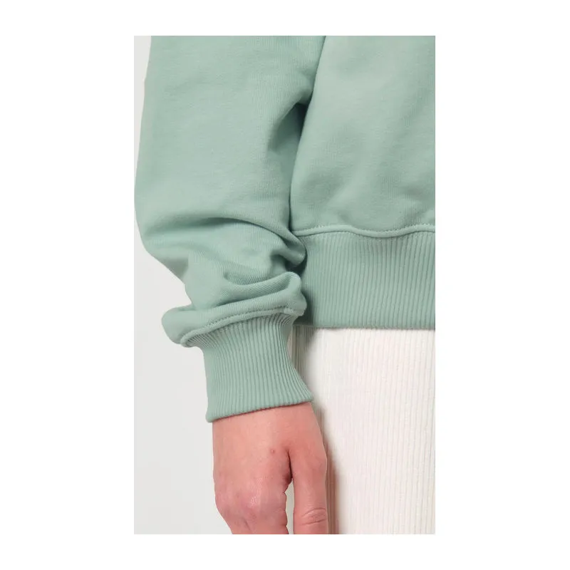Miller Dry unisex boxy quarter zip sweatshirt