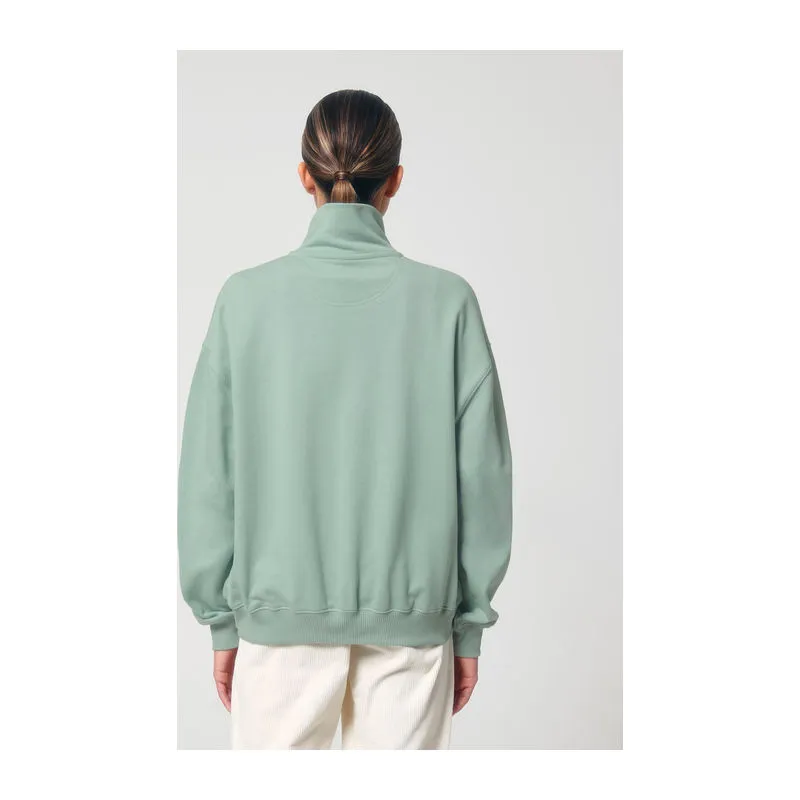 Miller Dry unisex boxy quarter zip sweatshirt