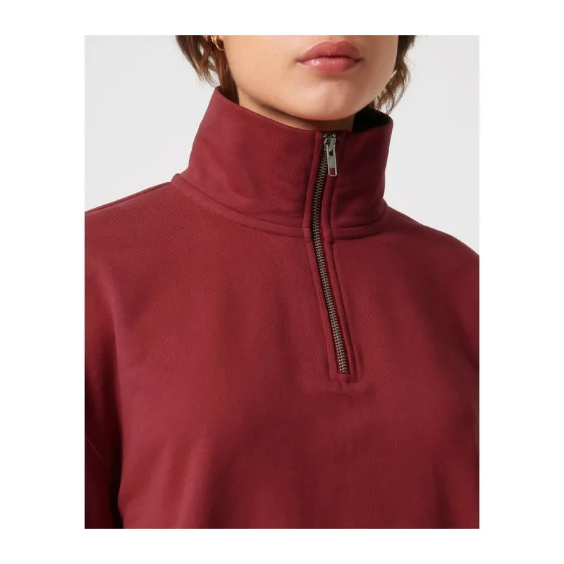 Miller Dry unisex boxy quarter zip sweatshirt