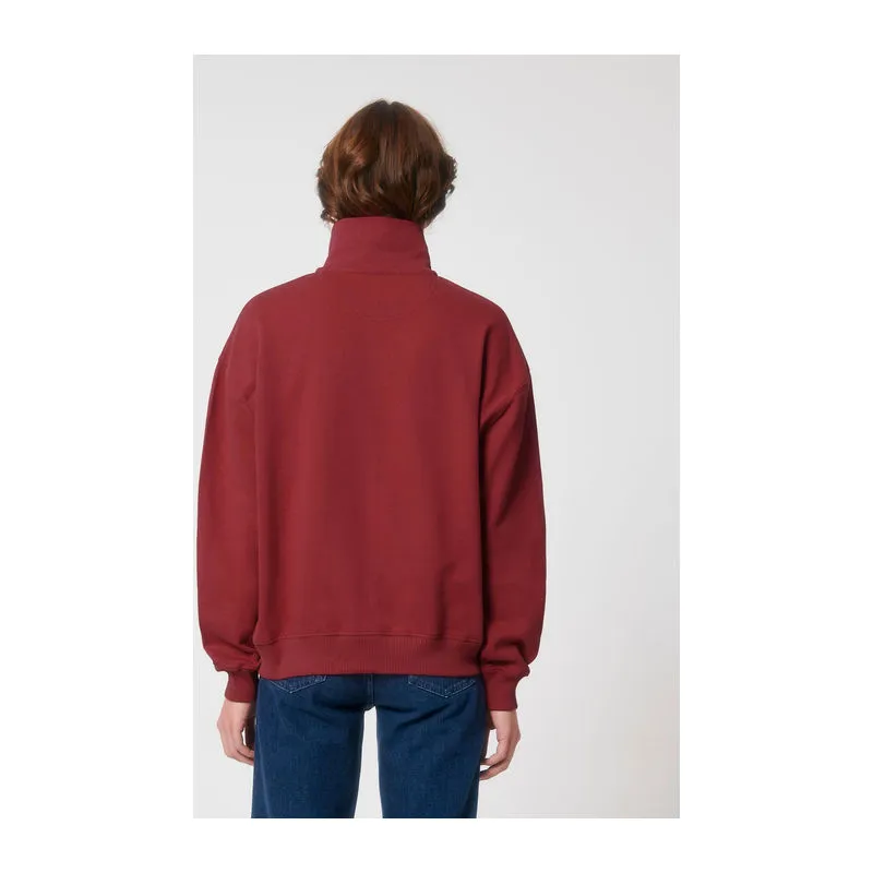 Miller Dry unisex boxy quarter zip sweatshirt