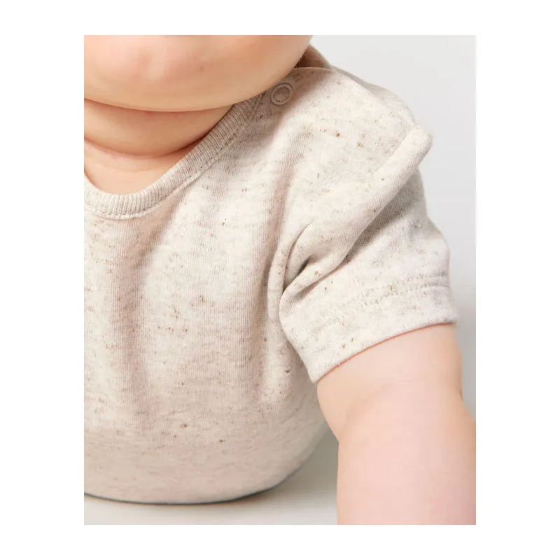 The babies' body short sleeves