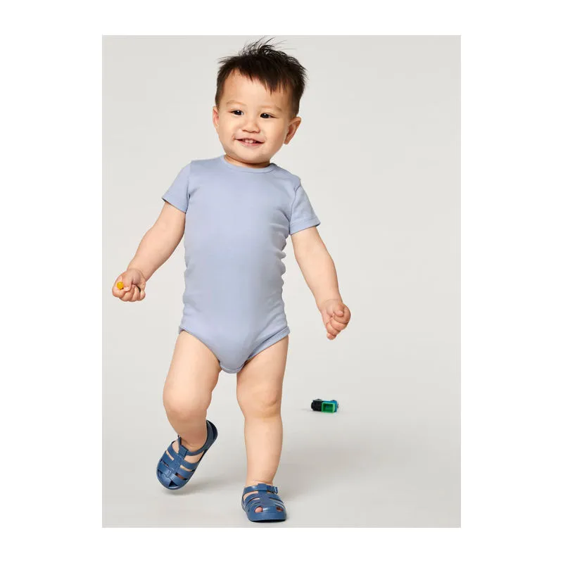 The babies' body short sleeves