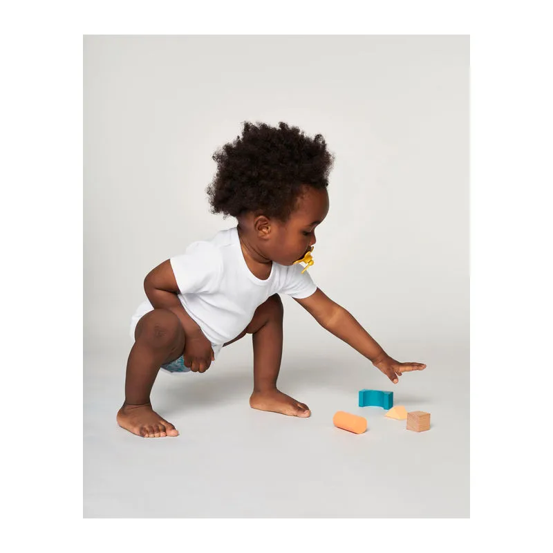 The babies' body short sleeves