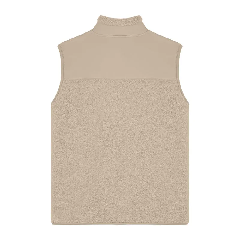 Liner unisex sleeveless sherpa jacket