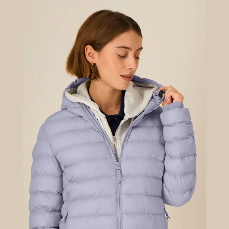 The women's padded jacket