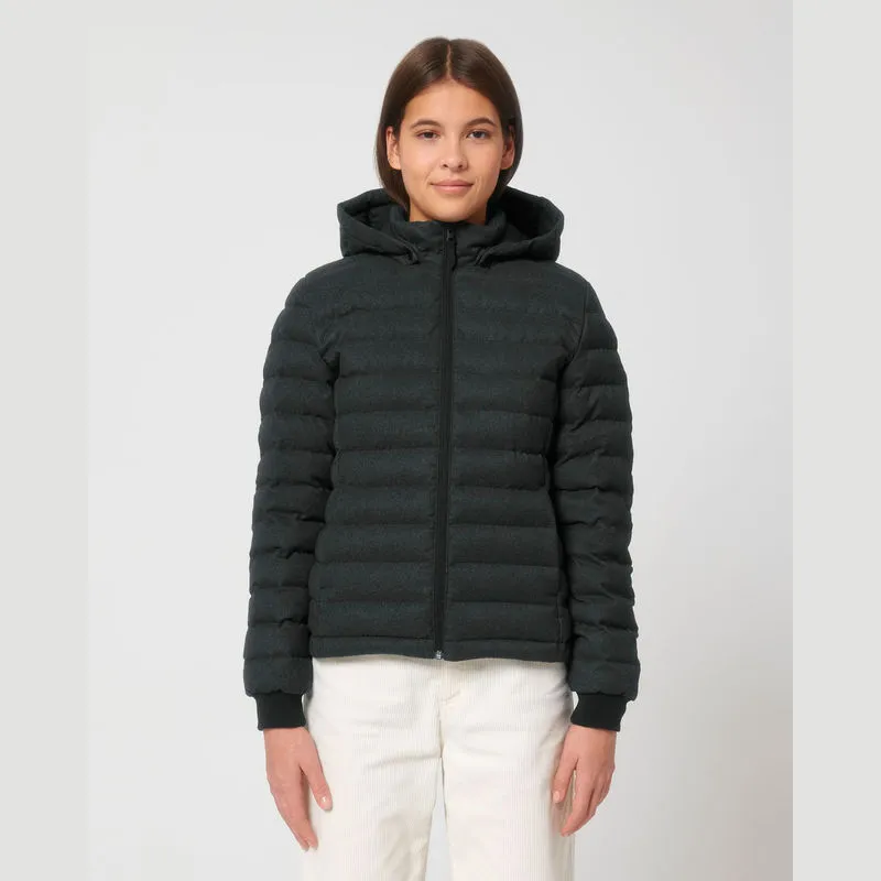 Stella Voyager wool-like women's padded jacket