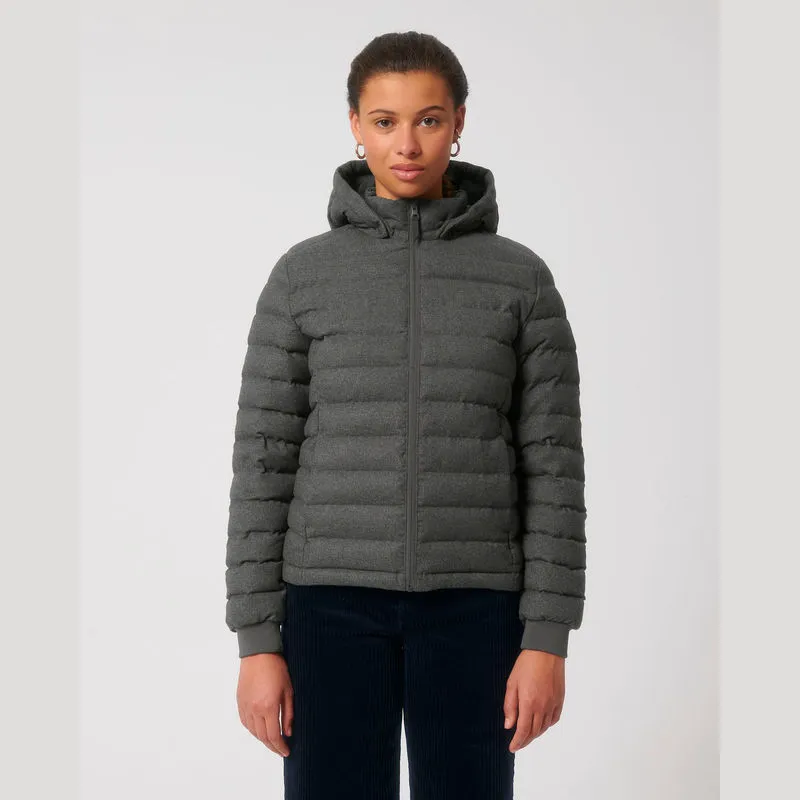 Stella Voyager wool-like women's padded jacket
