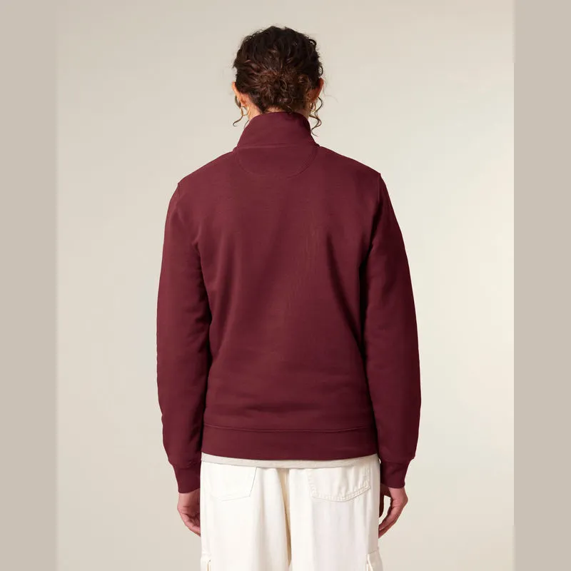 Trucker 2.0 unisex quarter zip sweatshirt