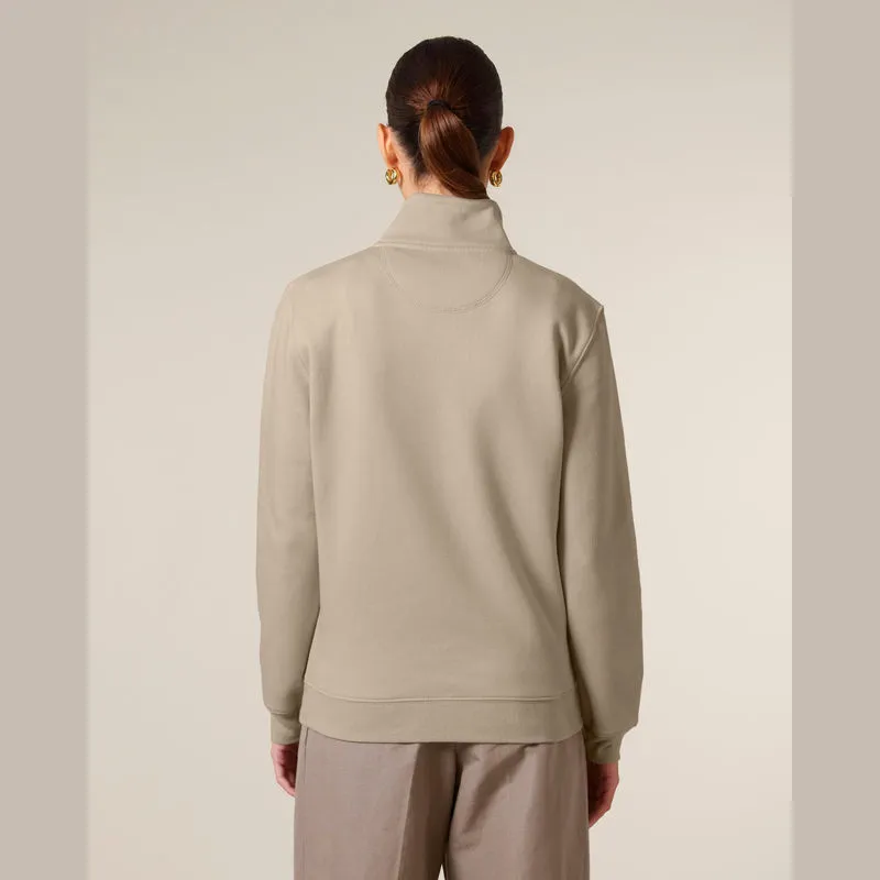 Trucker 2.0 unisex quarter zip sweatshirt