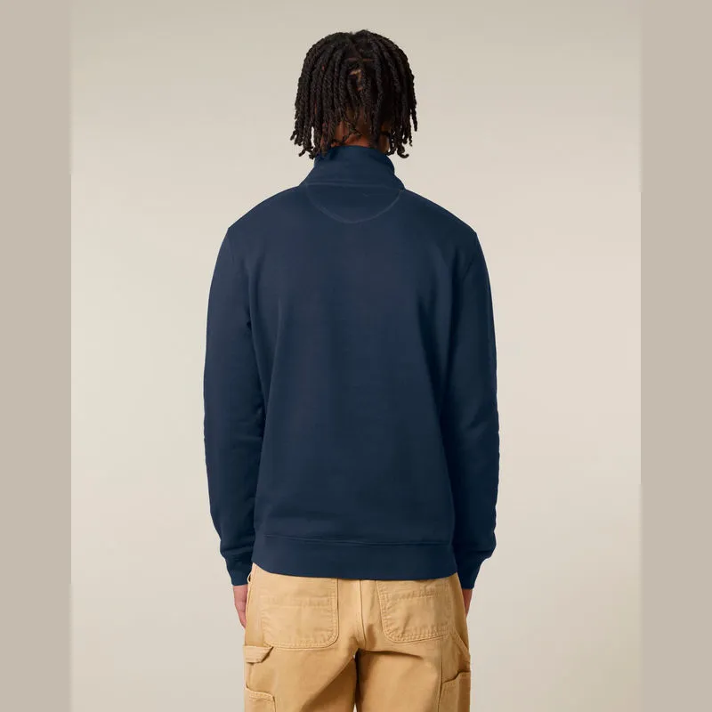 Trucker 2.0 unisex quarter zip sweatshirt