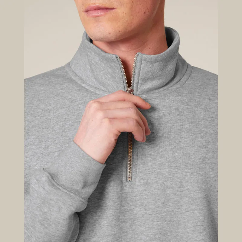Trucker 2.0 unisex quarter zip sweatshirt