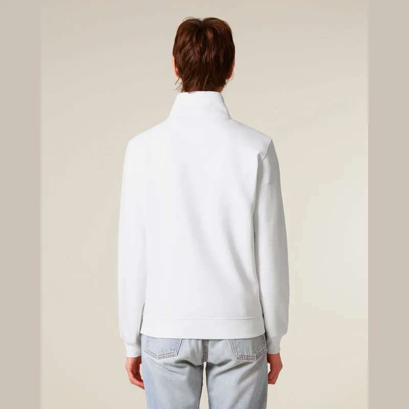 Trucker 2.0 unisex quarter zip sweatshirt