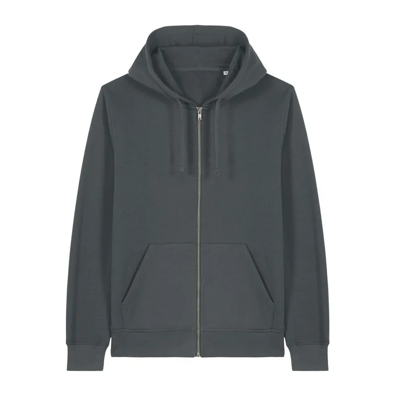 Mixer unisex zip-thru hoodie