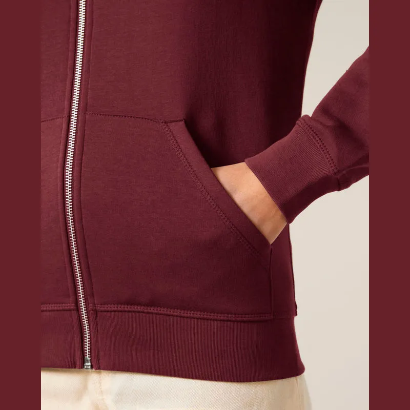 Mixer unisex zip-thru hoodie