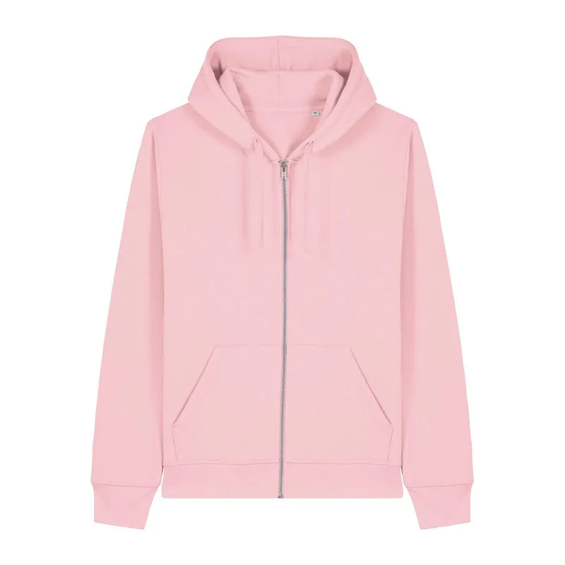 Mixer unisex zip-thru hoodie