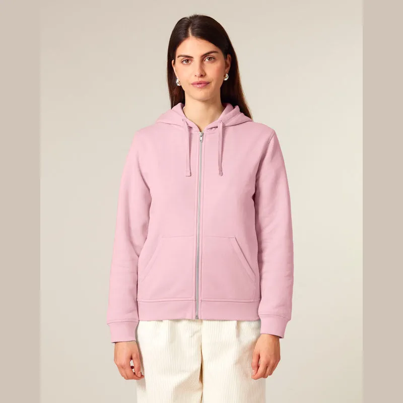 Mixer unisex zip-thru hoodie