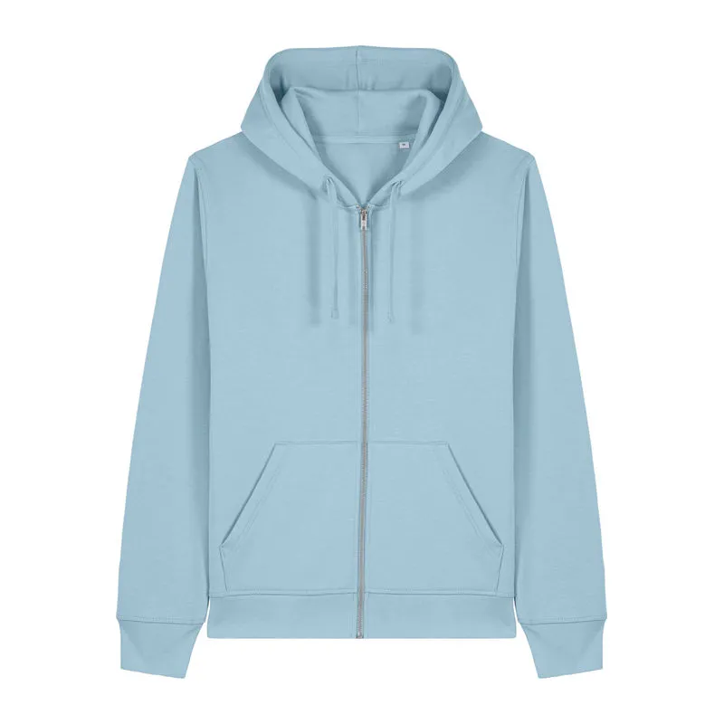 Mixer unisex zip-thru hoodie