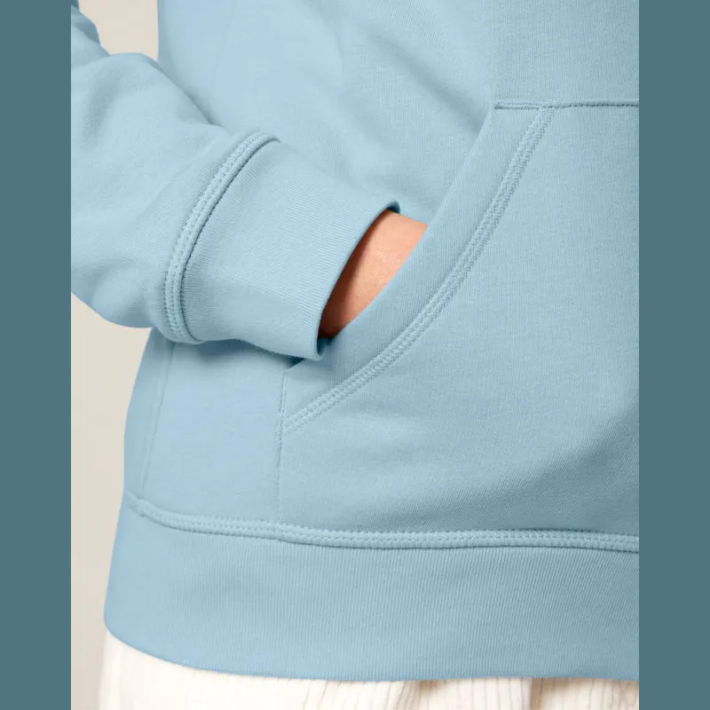 Mixer unisex zip-thru hoodie