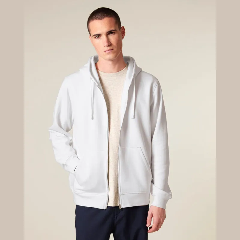 Mixer unisex zip-thru hoodie