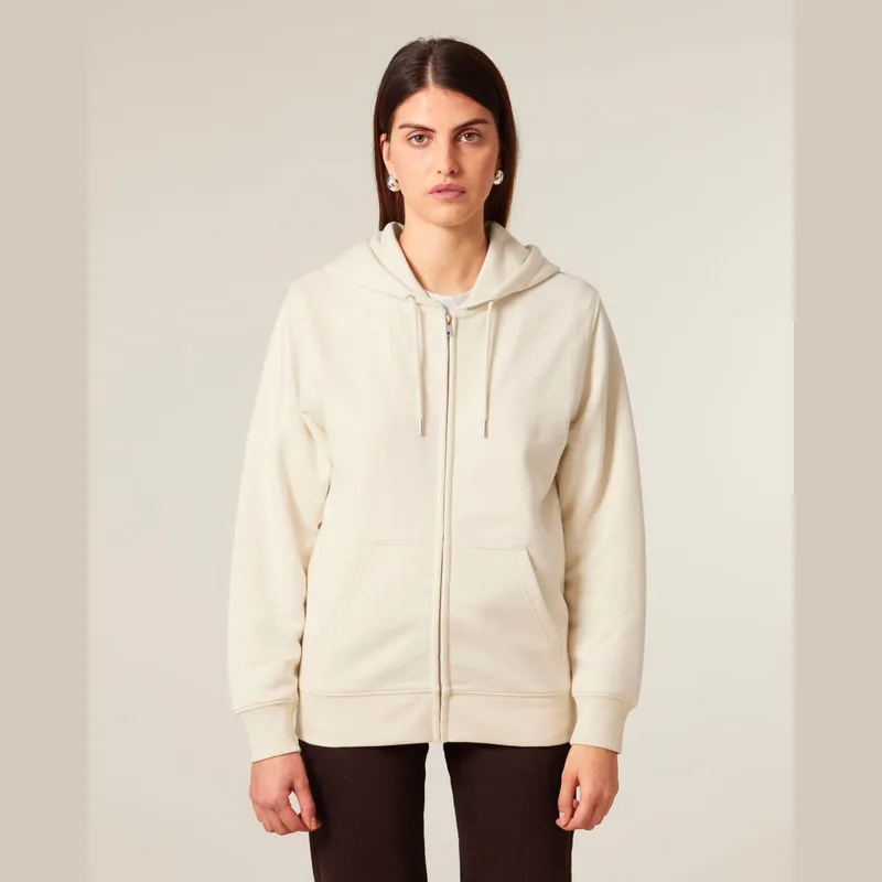 Connector 2.0 unisex medium fit zip-thru hoodie