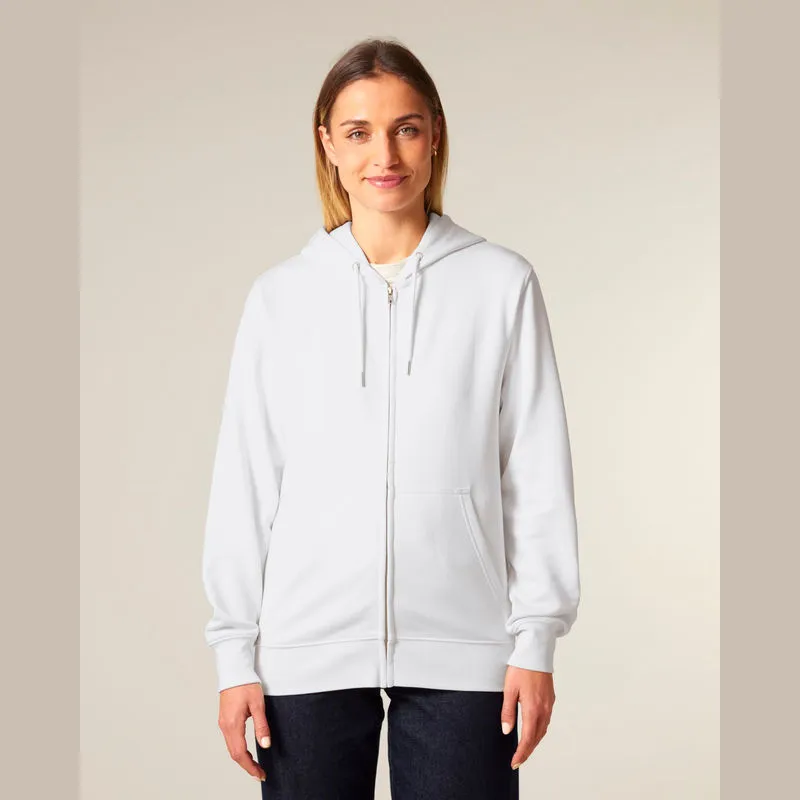 Connector 2.0 unisex medium fit zip-thru hoodie