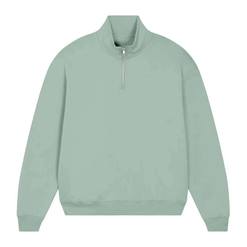 Miller Dry unisex boxy quarter zip sweatshirt