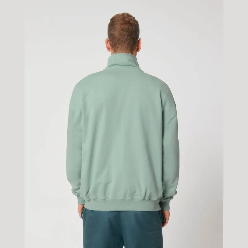 Miller Dry unisex boxy quarter zip sweatshirt