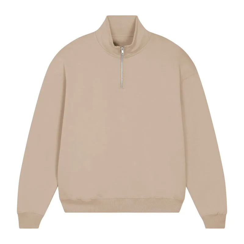 Miller Dry unisex boxy quarter zip sweatshirt