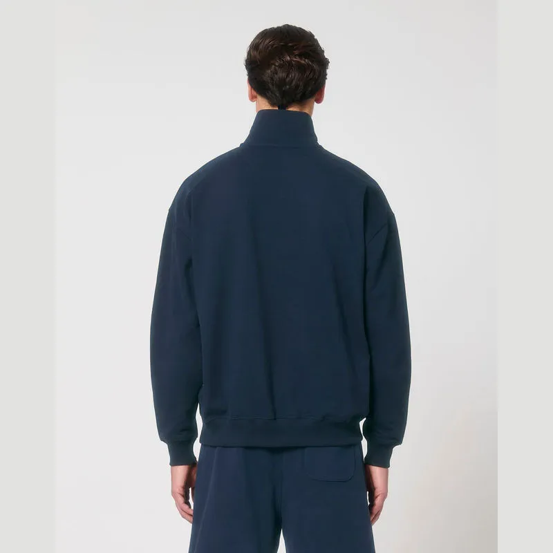 Miller Dry unisex boxy quarter zip sweatshirt
