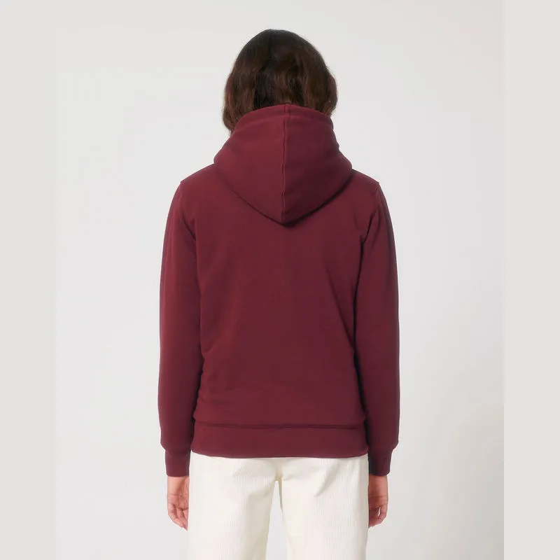 Hygger Sherpa unisex lined zip-thru hoodie