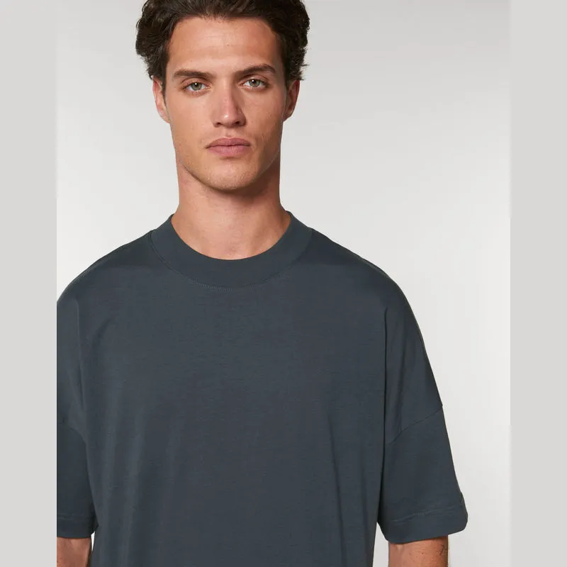 Blaster unisex oversized high neck t-shirt