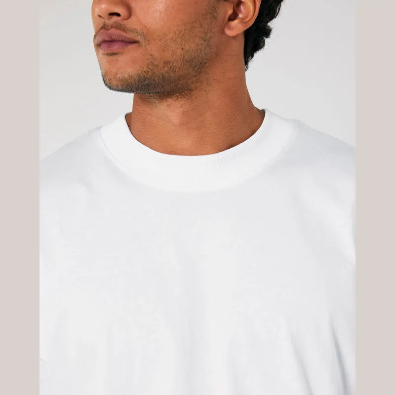 Blaster unisex oversized high neck t-shirt
