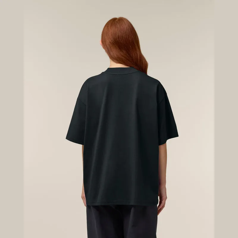 Blaster 2.0 unisex oversized high neck t-shirt