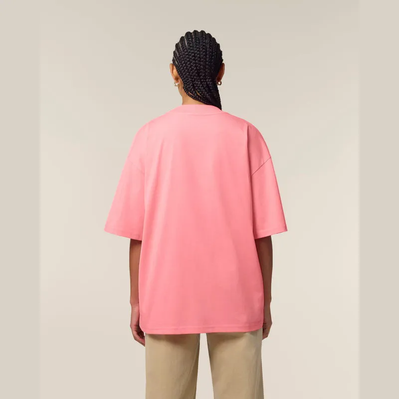 Blaster 2.0 unisex oversized high neck t-shirt