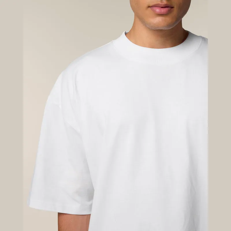 Blaster 2.0 unisex oversized high neck t-shirt