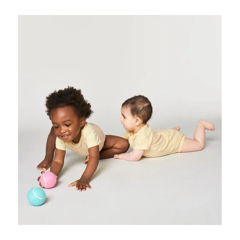 The babies' body short sleeves